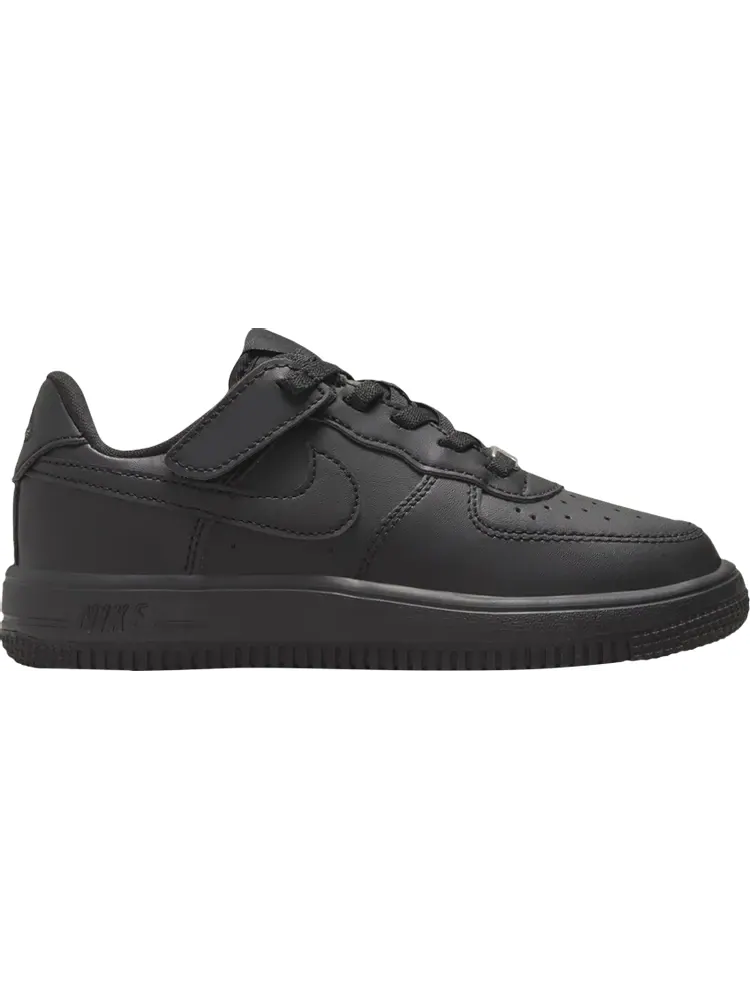 Кроссовки Force 1 Low EasyOn PS 'Triple Black' — изображение 1 из 1, черный