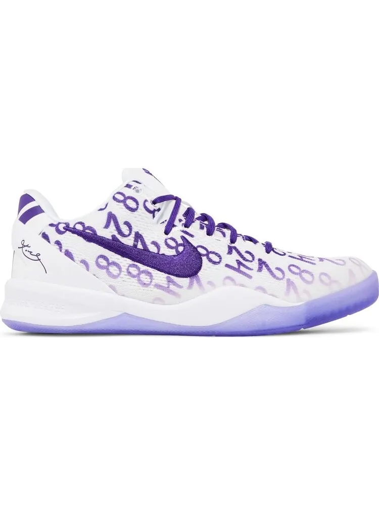 Кроссовки Kobe 8 Protro GS 'Court Purple' — изображение 1 из 4, белый