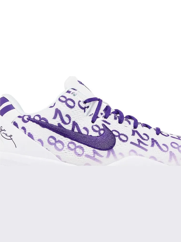 Кроссовки Kobe 8 Protro GS 'Court Purple' — изображение 2 из 4, белый