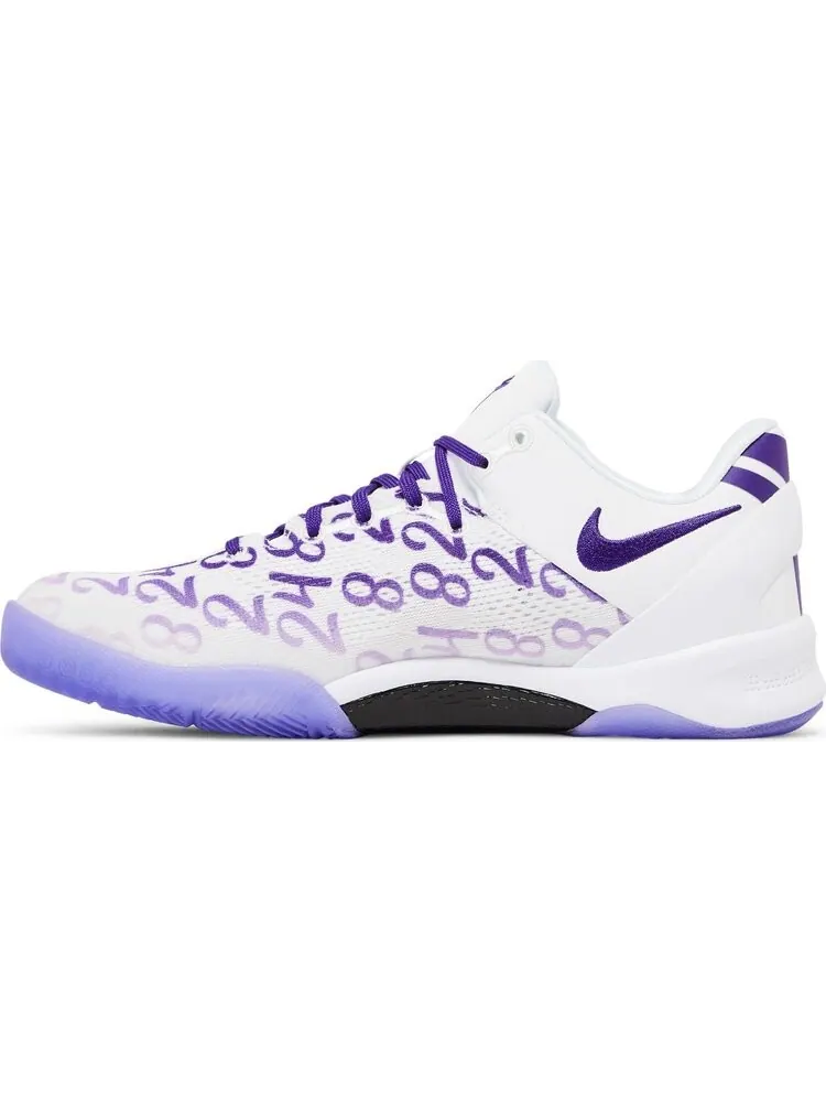 Кроссовки Kobe 8 Protro GS 'Court Purple' — изображение 3 из 4, белый