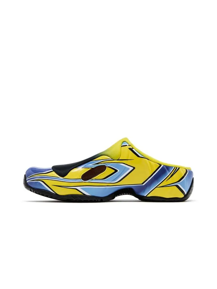 Кроссовки Nike Supreme x Clogposite Opti Yellow Blue — изображение 3 из 6, желтый синий