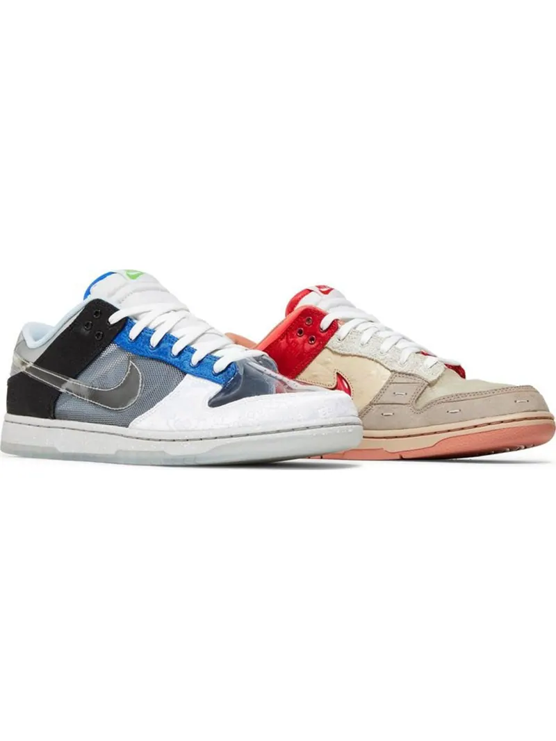 Кроссовки Nike Clot x Dunk Low SP 'What The' — изображение 2 из 5, мульти