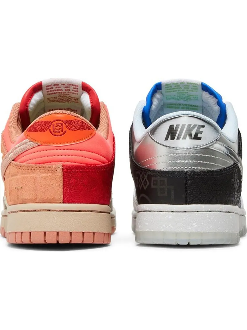Кроссовки Nike Clot x Dunk Low SP 'What The' — изображение 3 из 5, мульти