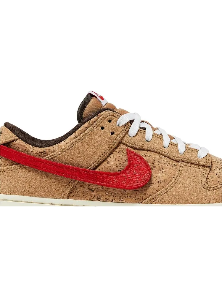 Кроссовки CLOT x Dunk Low SP 'Cork' — изображение 2 из 4, коричневый