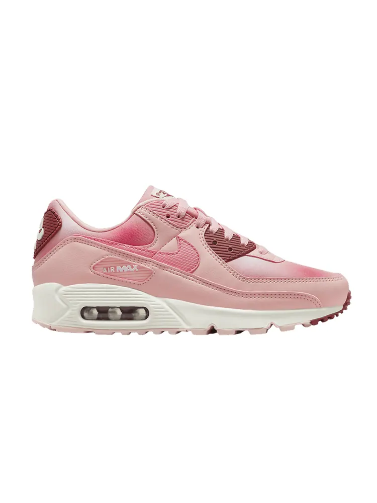 Кроссовки Nike Wmns Air Max 90 'Pink Airbrush' — изображение 1 из 1, розовый