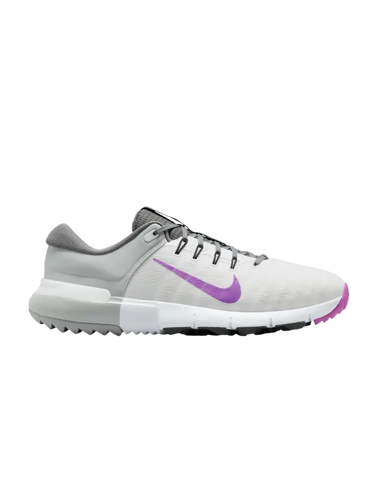 Кроссовки Free Golf Next Nature 'Iron Grey Vivid Purple' — изображение 1 из 1, серый фиолетовый