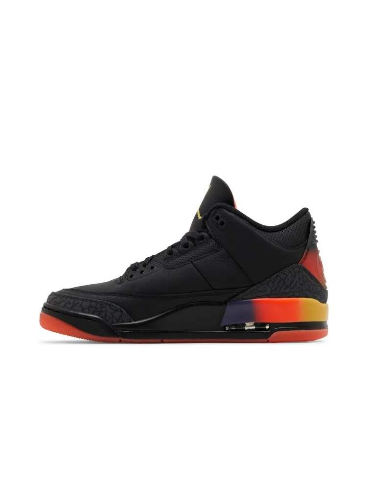 Кроссовки Air Jordan J. Balvin x Air Jordan 3 Retro — изображение 3 из 4, черный