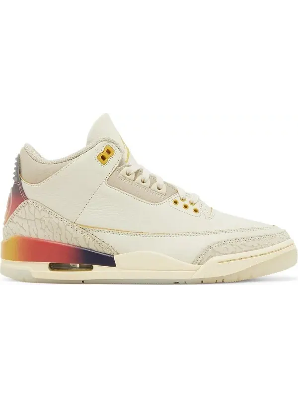 J. Balvin x Air Jordan 3 Retro «Medellín Sunset», крем — изображение 1 из 9, бежевый