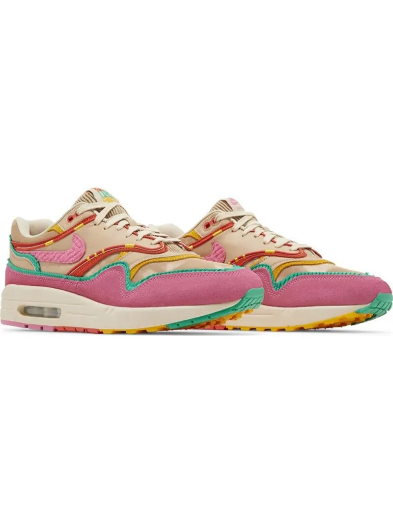 Кроссовки Nike Air Max 1 'Familia' — изображение 2 из 4, розовый/мультиколор