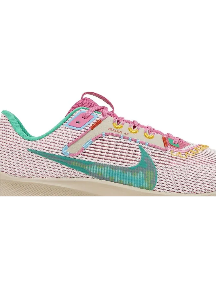 Кроссовки Air Zoom Pegasus 40 'Familia' — изображение 2 из 4, розовый