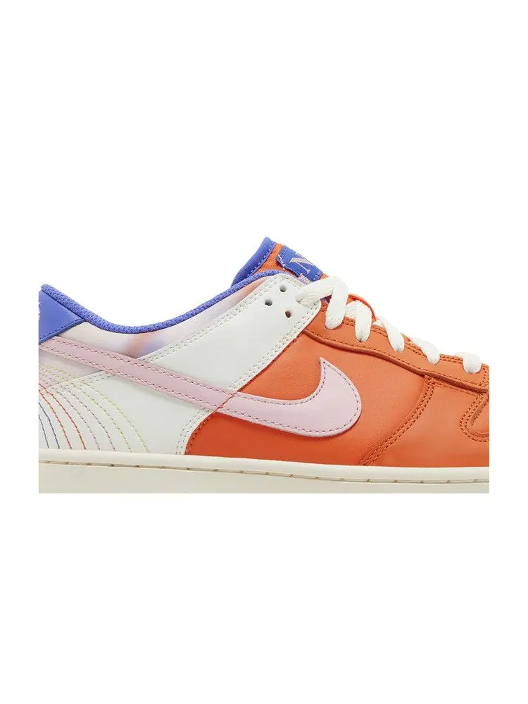 Кроссовки Nike Dunk Low SE GS 'Everything You Need' — изображение 3 из 9, оранжевый/розовый//синий