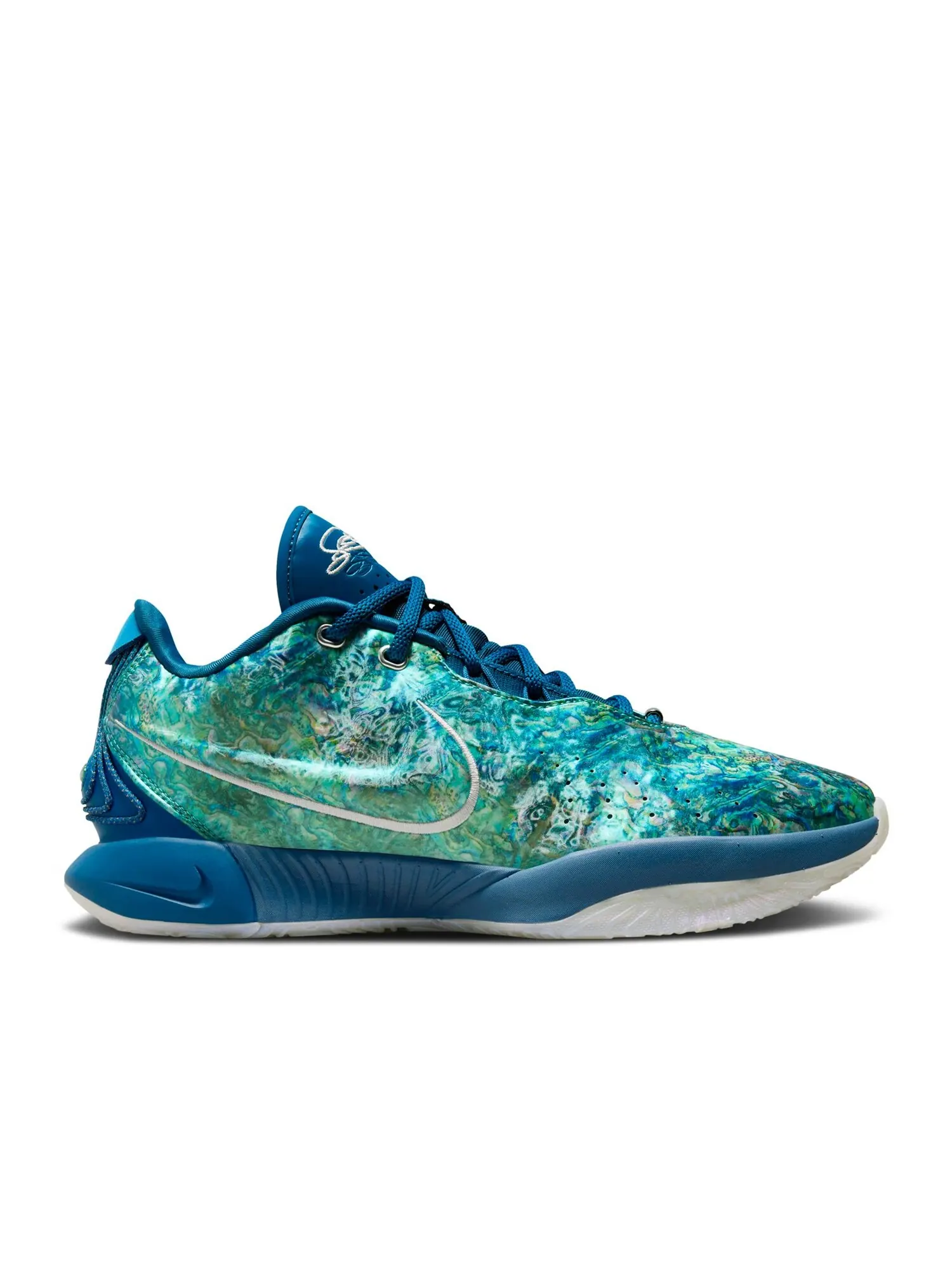Кроссовки Nike LeBron 21 EP «Abalone Pearl» — изображение 1 из 4, синий