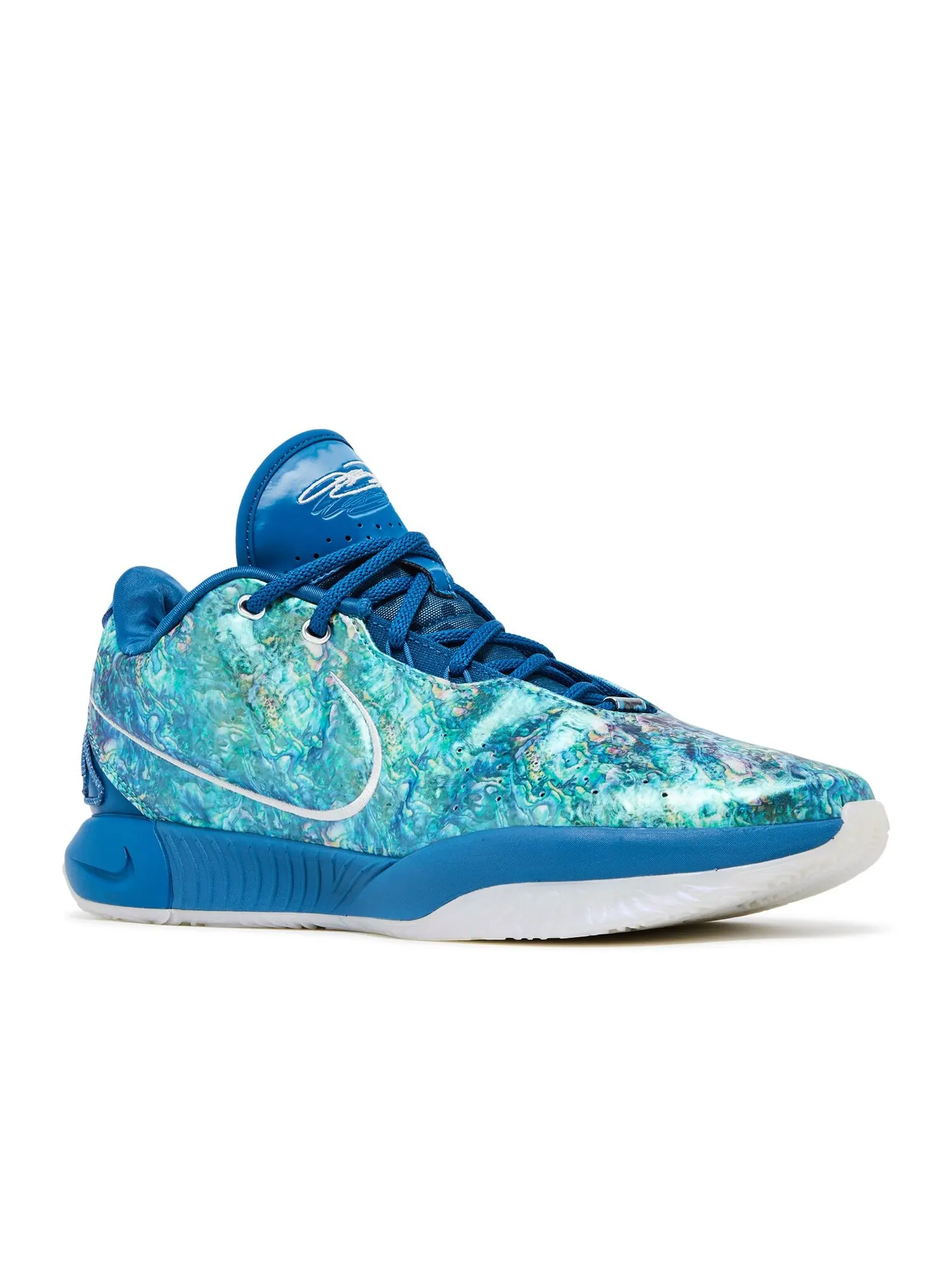 Кроссовки Nike LeBron 21 EP «Abalone Pearl» — изображение 2 из 4, синий