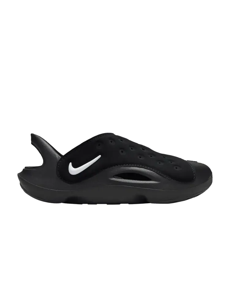 Кроссовки Nike Aqua Swoosh Sandal PS — изображение 1 из 1, черный