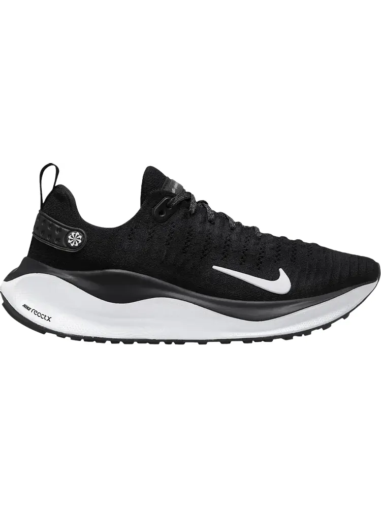 Кроссовки Wmns ReactX Infinity Run 4 Wide 'Black White' — изображение 1 из 1, черный