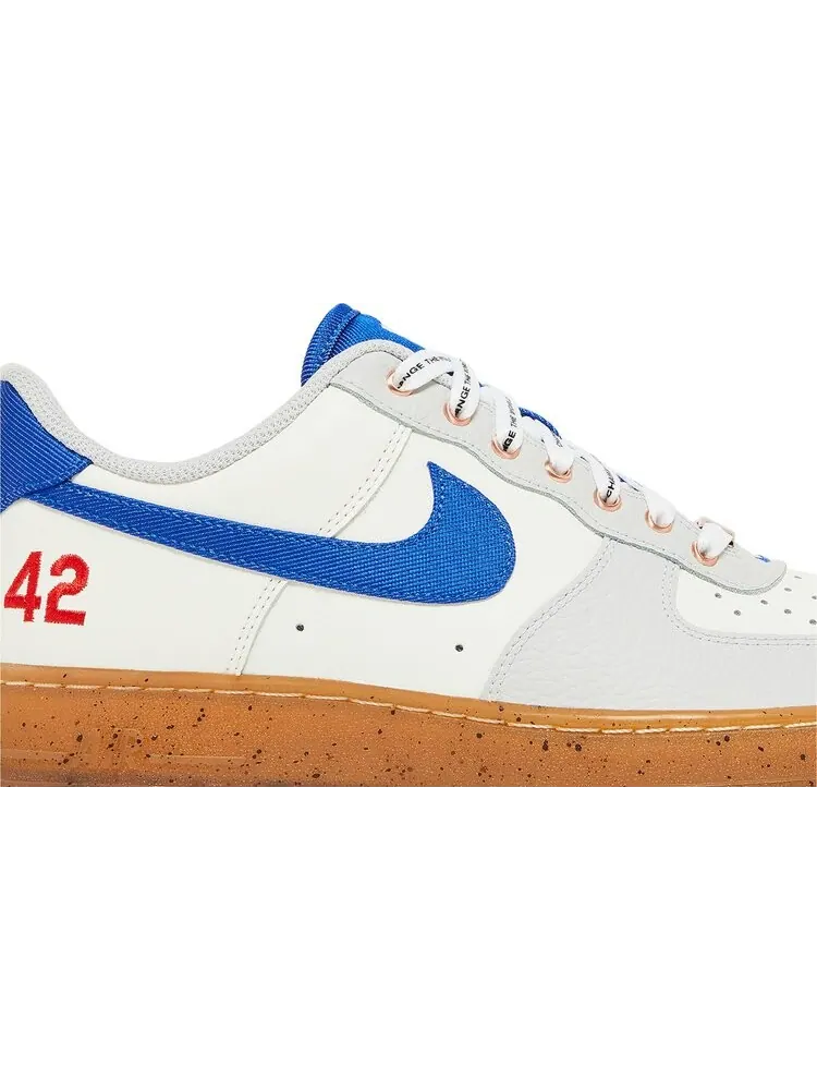 Кроссовки Air Force 1 Low 'Jackie Robinson' — изображение 2 из 4, белый
