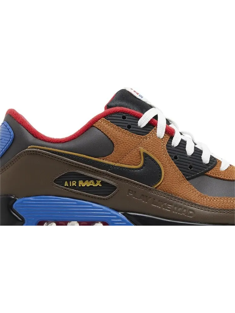 Кроссовки EA Sports x NFL x Air Max 90 'Play Like Mad' — изображение 2 из 4, коричневый