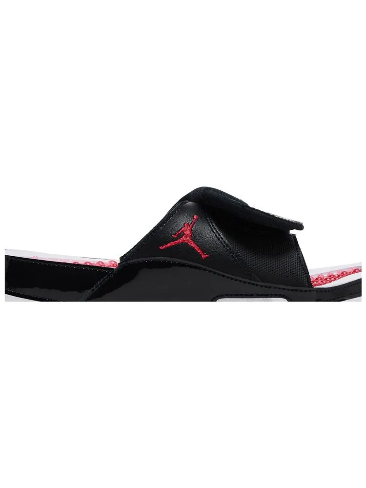 Шлепанцы Air Jordan Jordan Hydro 11 Retro Slide 'Bred' — изображение 2 из 8, черный