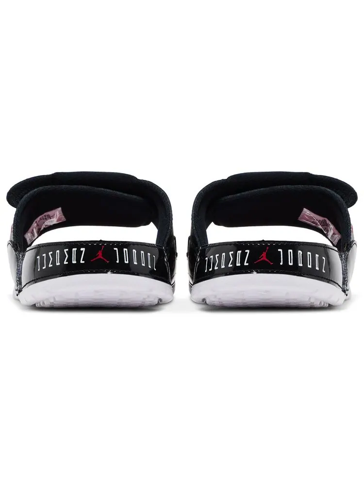 Шлепанцы Air Jordan Jordan Hydro 11 Retro Slide 'Bred' — изображение 6 из 8, черный
