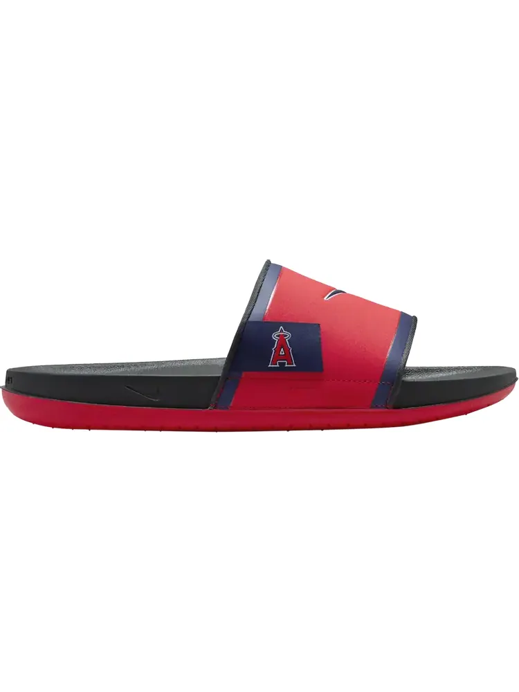 Кроссовки MLB x Offcourt Slide 'Los Angeles Angles' — изображение 1 из 1, красный