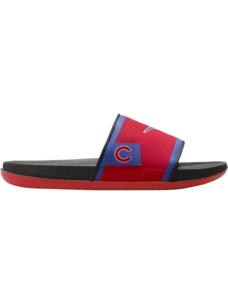 Кроссовки MLB x Offcourt Slide 'Chicago Cubs' — изображение 1 из 1, красный