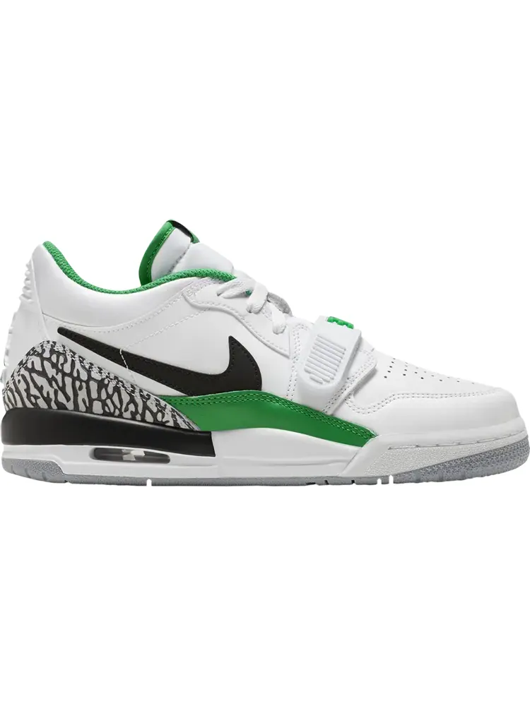 Кроссовки Jordan Legacy 312 Low GS 'Pine Green' — изображение 1 из 1, белый