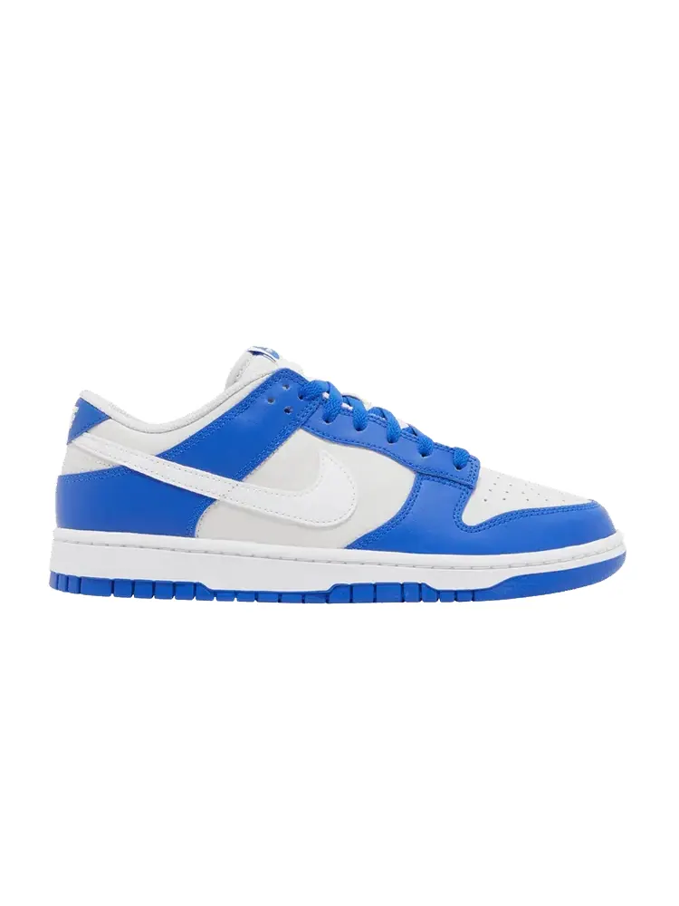 Кроссовки Nike Dunk Low 'Racer Blue Photon Dust' — изображение 1 из 9, белый/синий