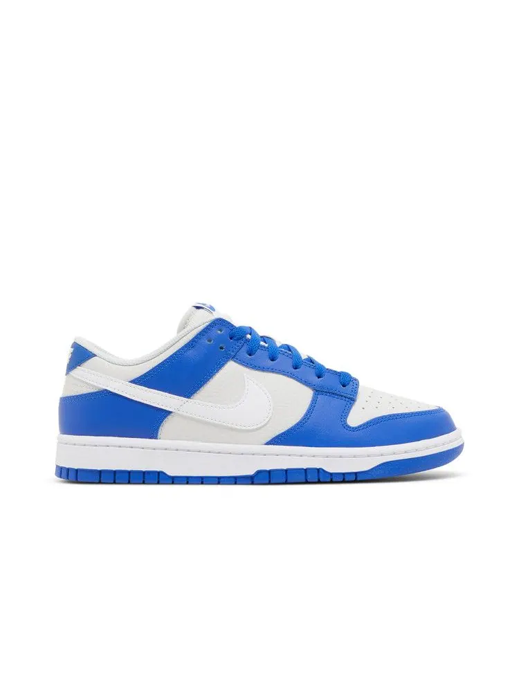 Кроссовки Nike Dunk Low 'Racer Blue Photon Dust' — изображение 2 из 9, белый/синий