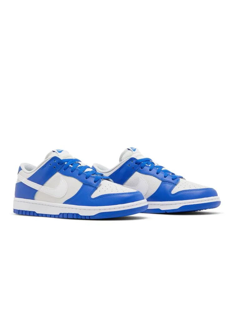 Кроссовки Nike Dunk Low 'Racer Blue Photon Dust' — изображение 9 из 9, белый/синий