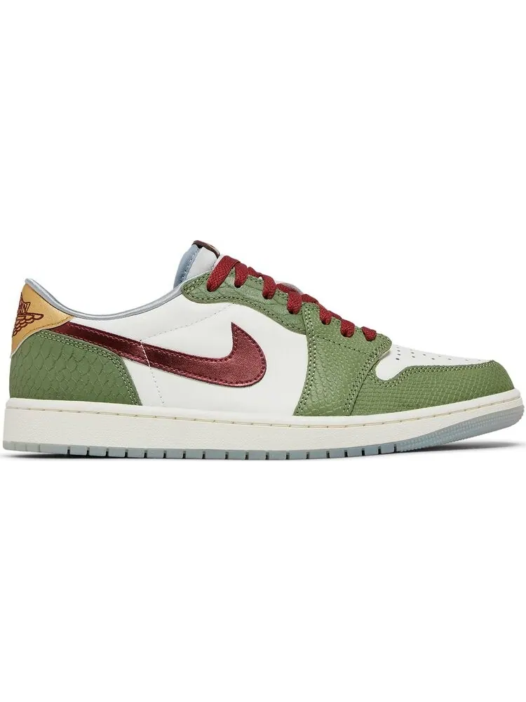 Кроссовки Air Jordan 1 Retro Low OG 'Year of the Dragon' — изображение 1 из 5, зеленый