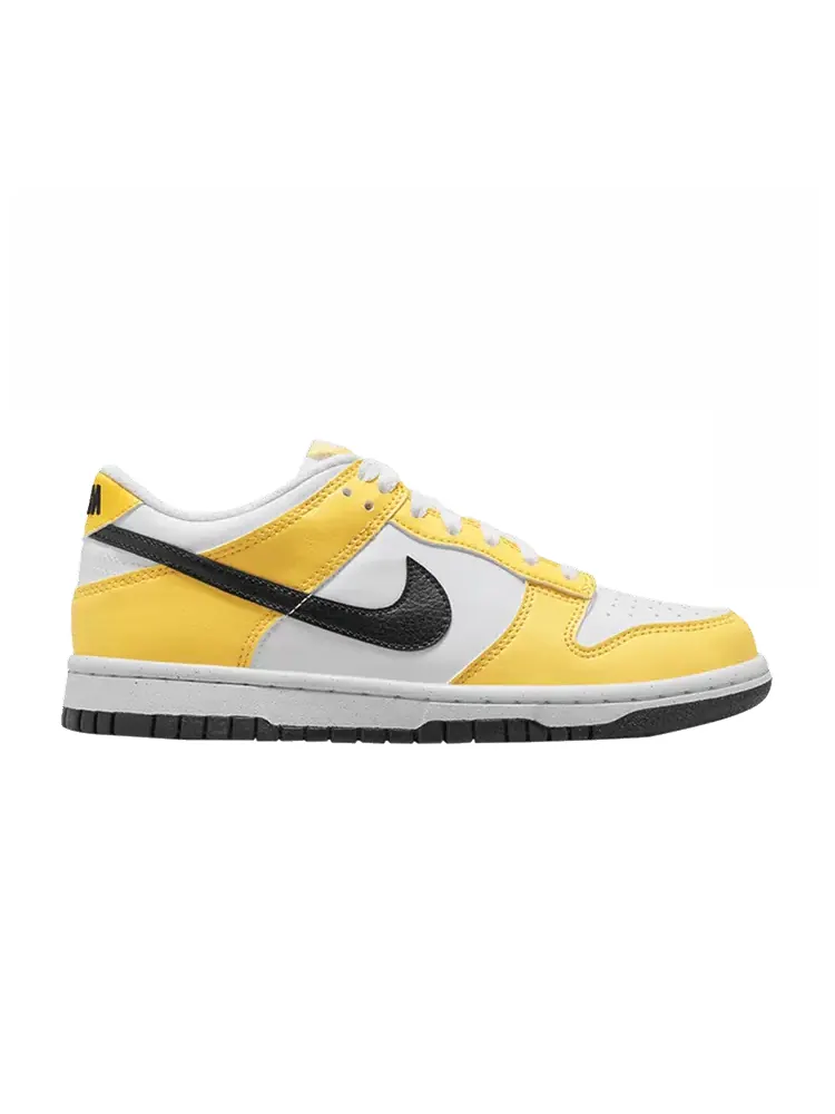 Кроссовки Nike Dunk Low Next Nature GS, Citron Pulse — изображение 1 из 1, желтый