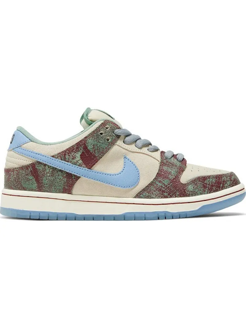 Кроссовки Nike Crenshaw Skate Club x Dunk Low SB — изображение 1 из 6, кремовый/мультиколор