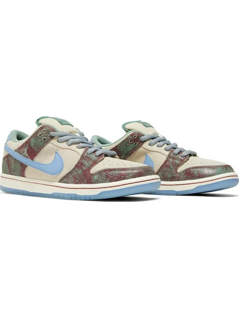 Кроссовки Nike Crenshaw Skate Club x Dunk Low SB — изображение 2 из 6, кремовый/мультиколор
