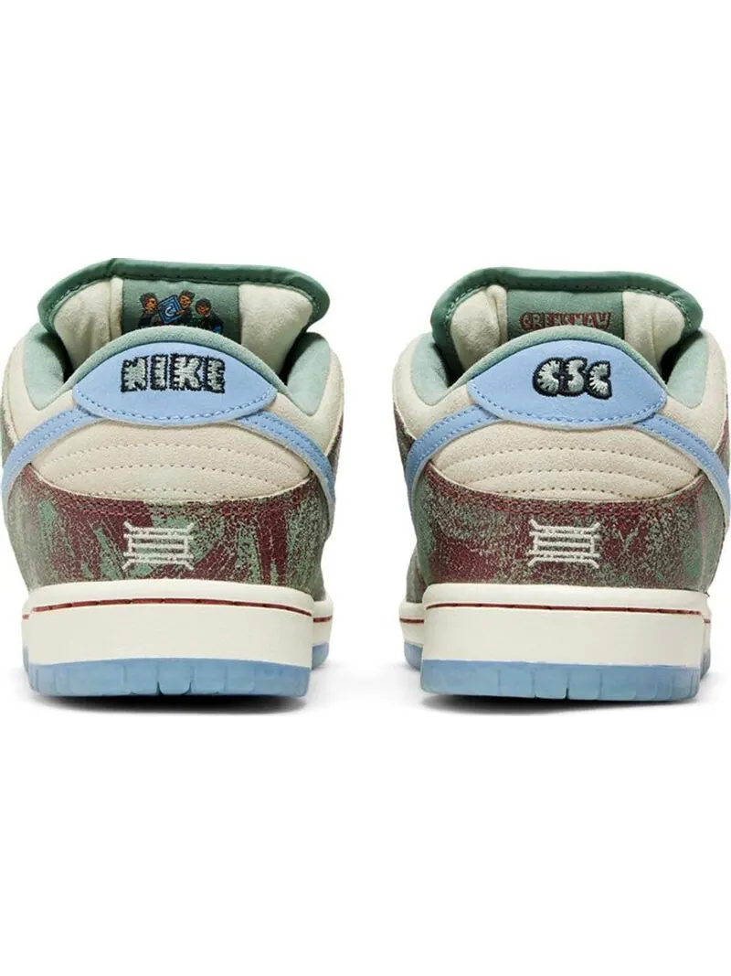 Кроссовки Nike Crenshaw Skate Club x Dunk Low SB — изображение 3 из 6, кремовый/мультиколор
