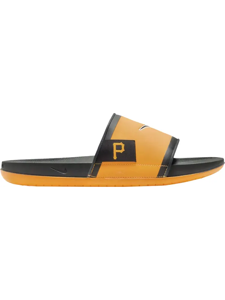 Кроссовки MLB x Offcourt Slide 'Pittsburgh Pirates' — изображение 1 из 1, желтый