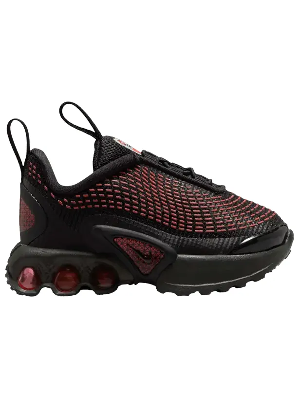 Кроссовки Nike Air Max DN TD 'Black Bright Crimson' — изображение 1 из 1, черный яркий
