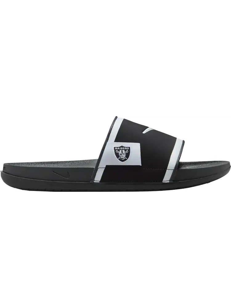 Кроссовки NFL x Offcourt Slide 'Las Vegas Raiders' — изображение 1 из 1, черный