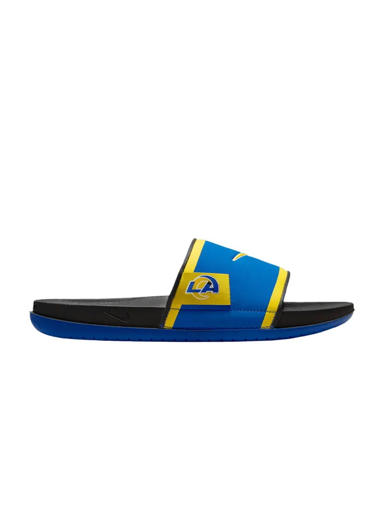 Сандалии Nike NFL x Offcourt Slide 'Los Angeles Rams' 2024 — изображение 1 из 1, темный серый/золотистый