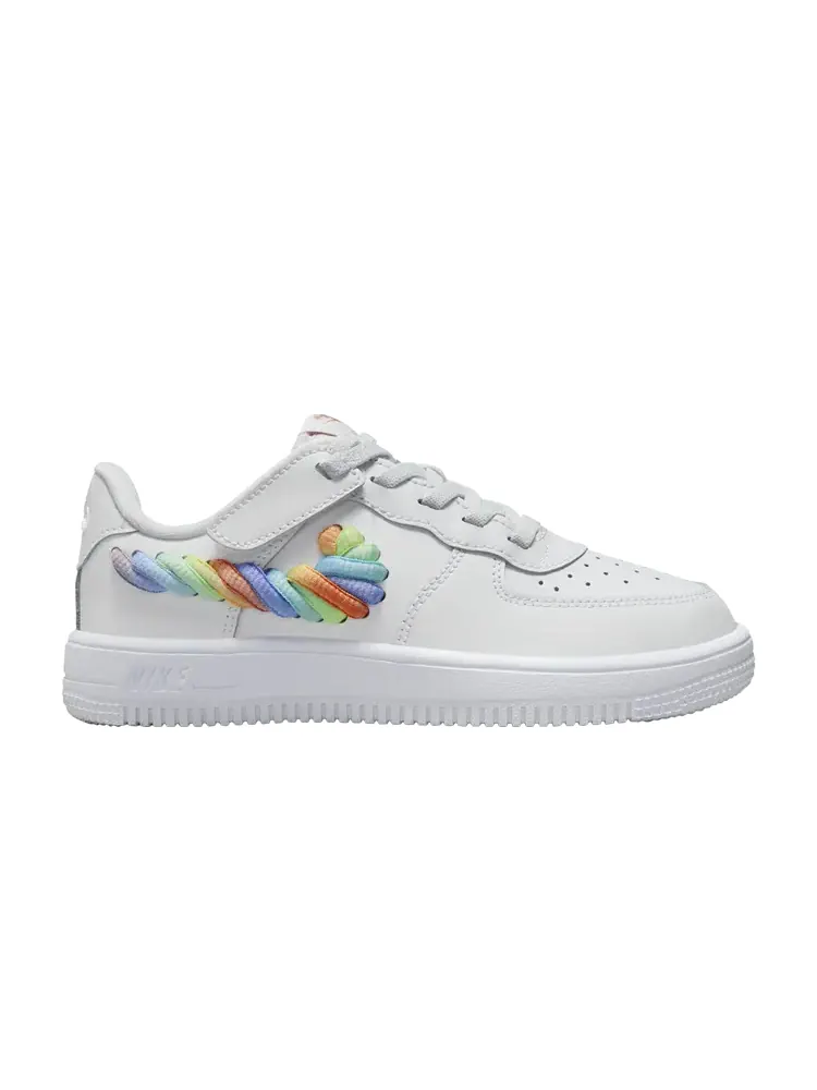 Кроссовки Nike Force 1 Low LV8 EasyOn PS — изображение 1 из 1, белый