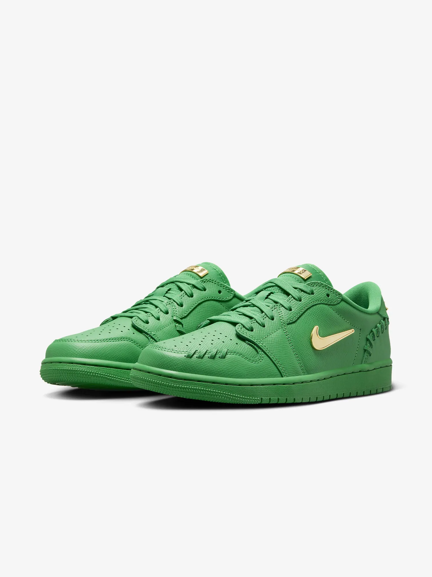 Кроссовки женские Nike Air Jordan 1 Low Method of Make — изображение 2 из 10, зеленый