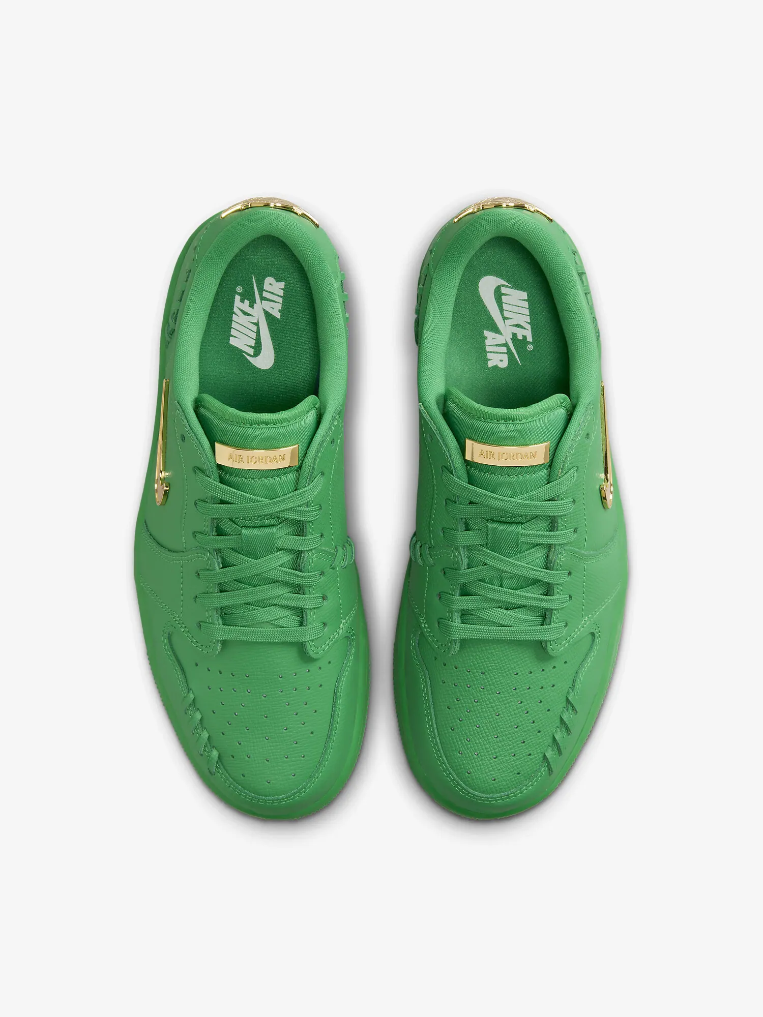 Кроссовки женские Nike Air Jordan 1 Low Method of Make — изображение 3 из 10, зеленый