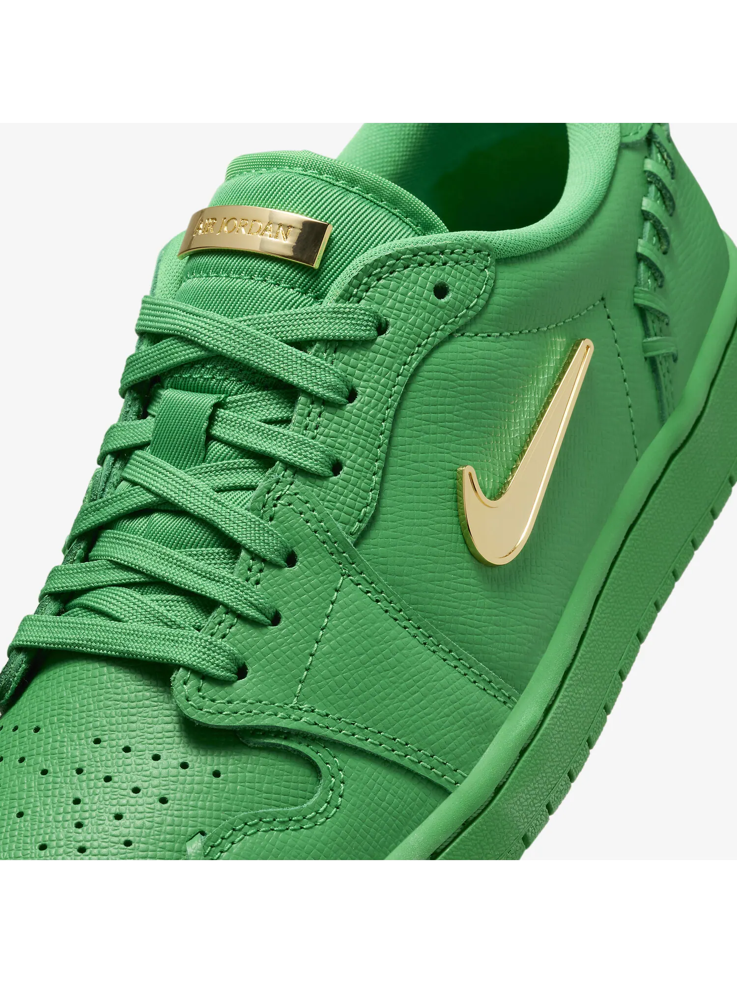 Кроссовки женские Nike Air Jordan 1 Low Method of Make — изображение 7 из 10, зеленый