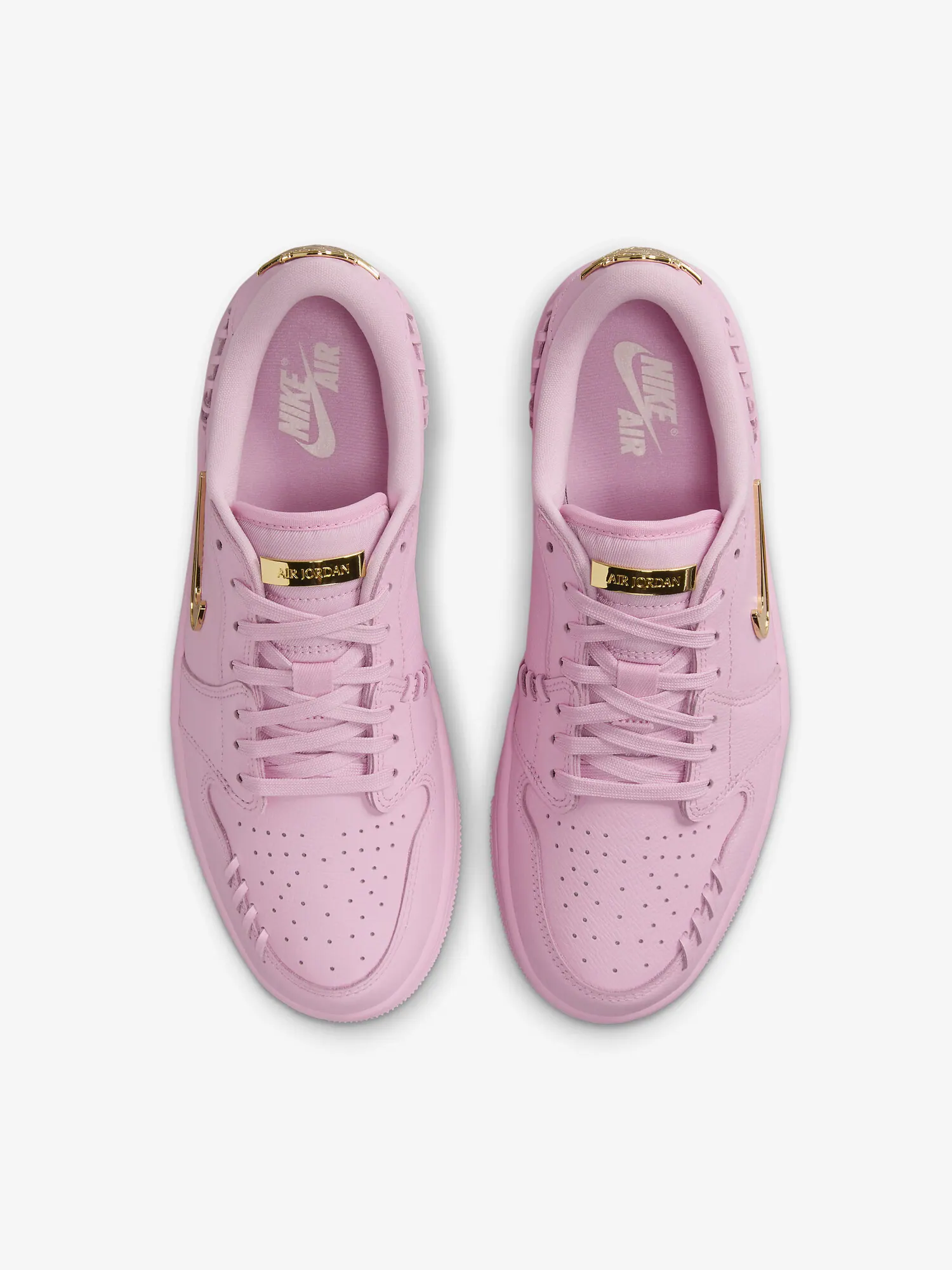 Кроссовки женские Nike Air Jordan 1 Low Method of Make — изображение 3 из 10, розовый