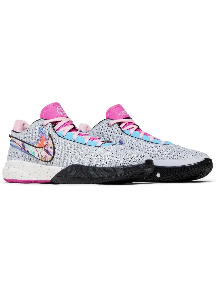 Кроссовки Nike LeBron 20 'EYBL' — изображение 8 из 8, мульти
