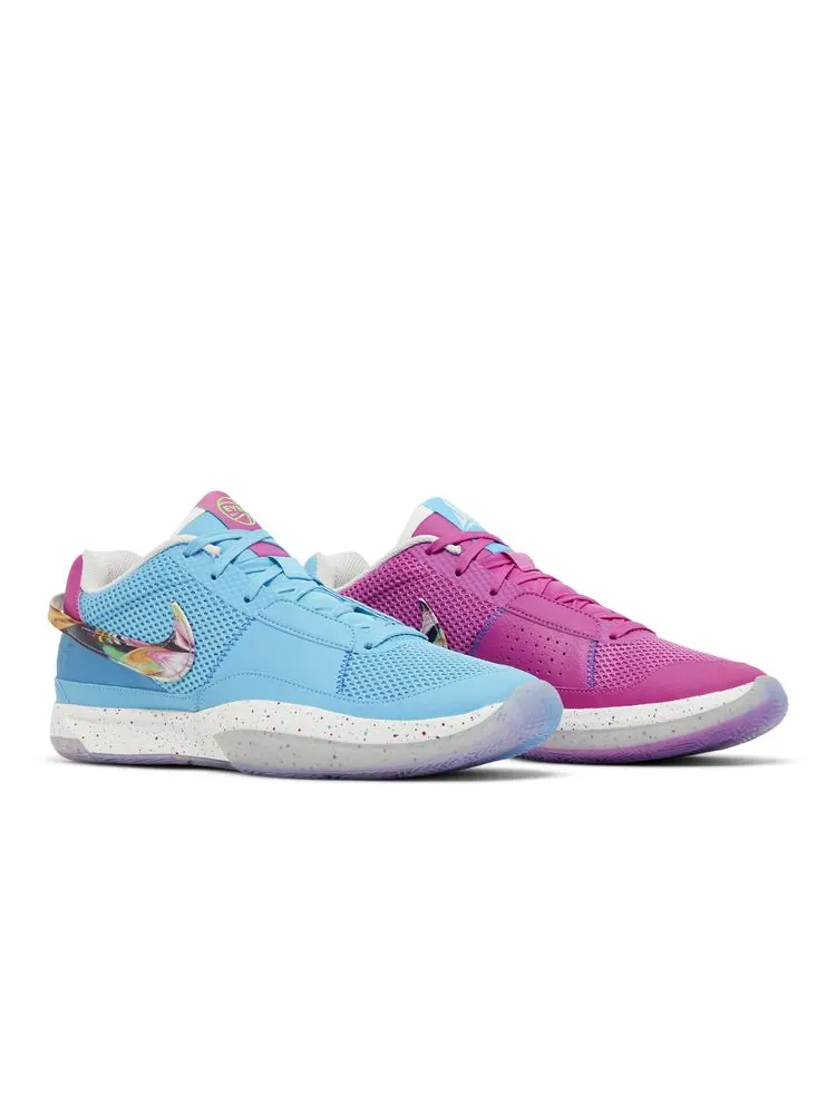 Кроссовки Ja 1 'EYBL - Blue Fuchsia Mismatch' — изображение 8 из 8, синий