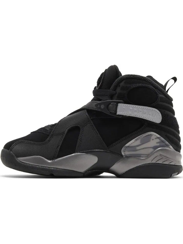Кроссовки Air Jordan 8 Retro Winterized GS 'Gunsmoke' — изображение 3 из 4, черный