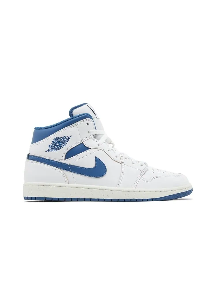 Кроссовки Air Jordan 1 Mid — изображение 1 из 4, белый