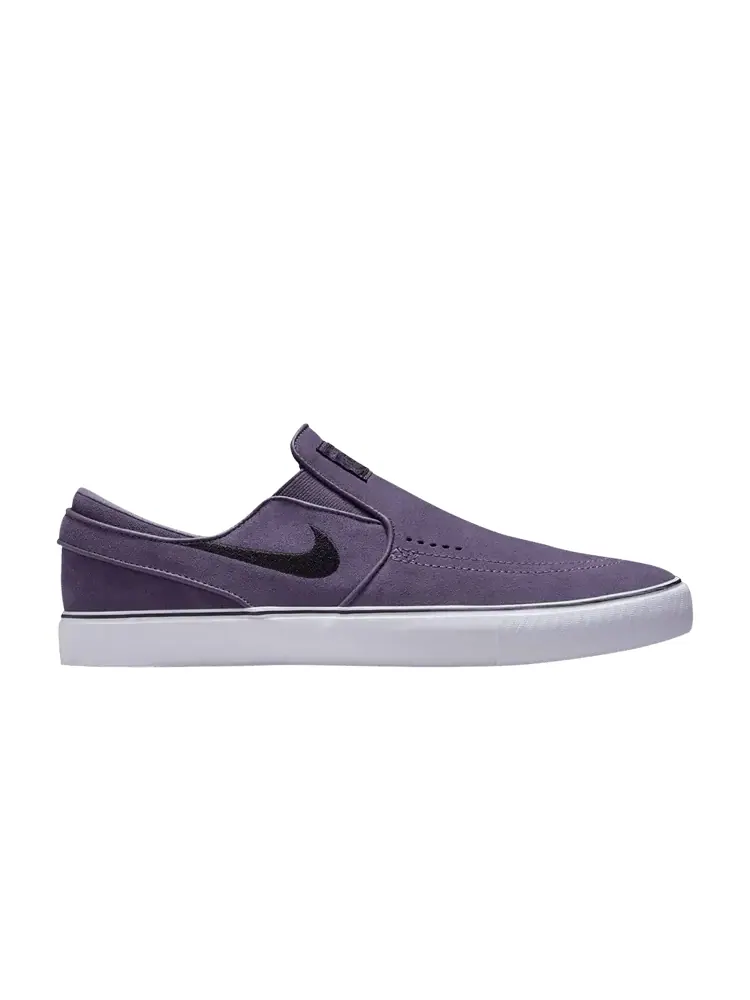Шлепанцы Nike Zoom Stefan Janoski+ Slip SB Dark Raisin — изображение 1 из 1, фиолетовый