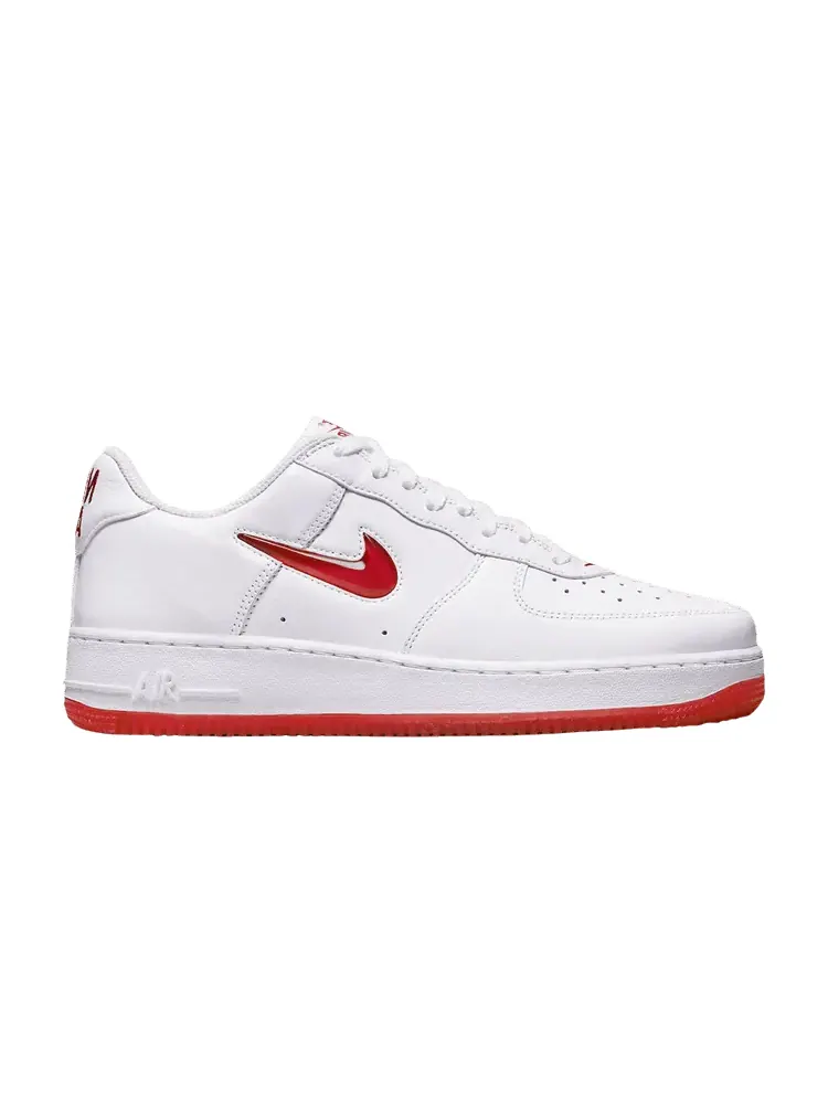 Кроссовки Nike Air Force 1 Jewel 'Color of the Month - White University Red' — изображение 1 из 1, белый/красный