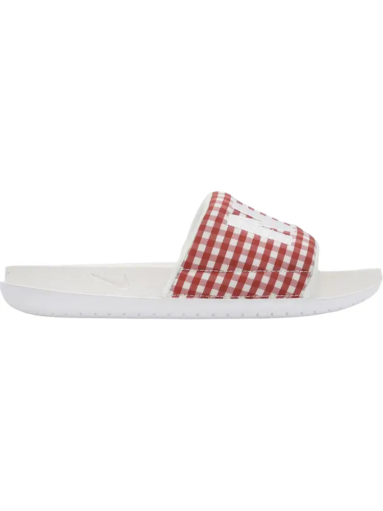 Кроссовки Wmns Offcourt Slide 'Mystic Red Plaid' — изображение 1 из 1, красный